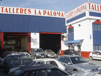 Fachada de Talleres La Paloma 