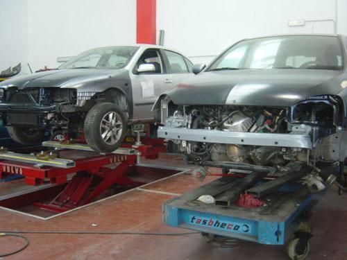 Automóvil sin parachoques 