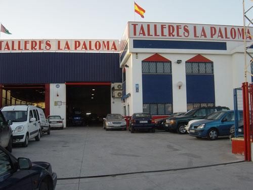 Fachada de Talleres La Paloma 